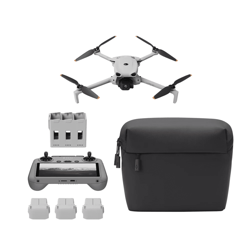 Drone DJI Lito X1 Fly More Combo Plus 4K com DJI RC 2 (Com Tela) BR - Dji084