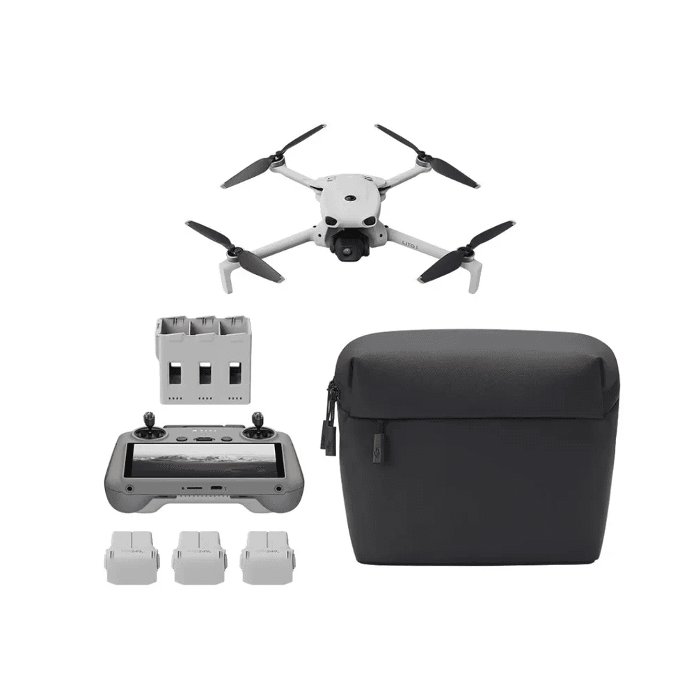 Drone DJI Lito X1 Fly More Combo 4K com DJI RC 2 (Com Tela) BR