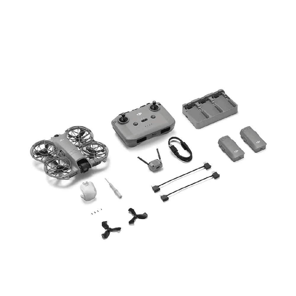 Drone DJI Neo 2 Fly More Combo 4K com Controle RC-N3 (Sem Tela) BR