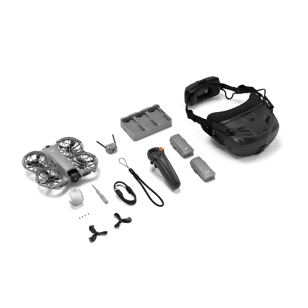 Drone DJI Neo 2 Motion Fly More Combo 4K com DJI RC Motion 3 e Goggles N3 BR
