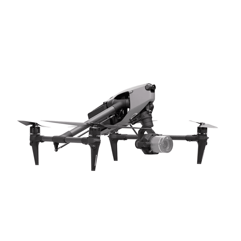 Drone DJI Inspire 3 com RC Plus e Gimbal X9-8K Air (Sem Lente) BR