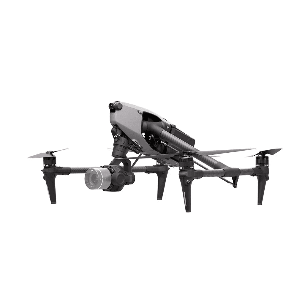 Drone DJI Inspire 3 com RC Plus e Gimbal X9-8K Air (Sem Lente) BR