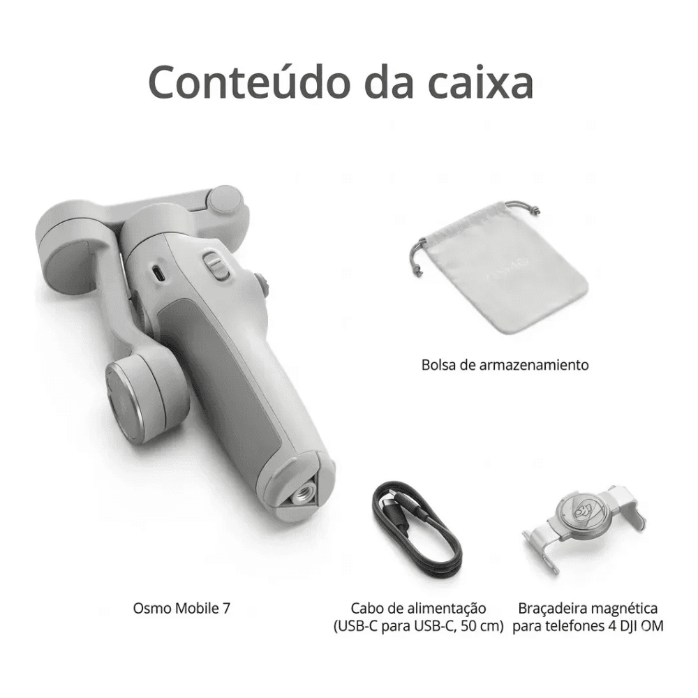 Estabilizador DJI Osmo Mobile 7 para Smartphone BR