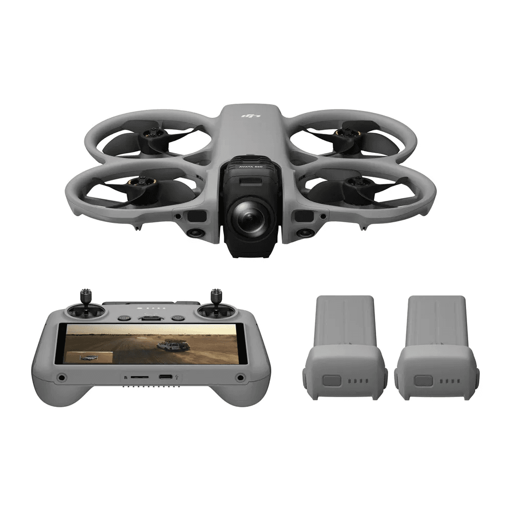 Drone DJI Avata 360 Fly More Combo 8K com DJI RC 2 (Com Tela) BR